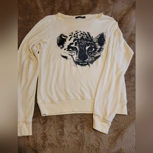 Wildfox Cheetah Pullover